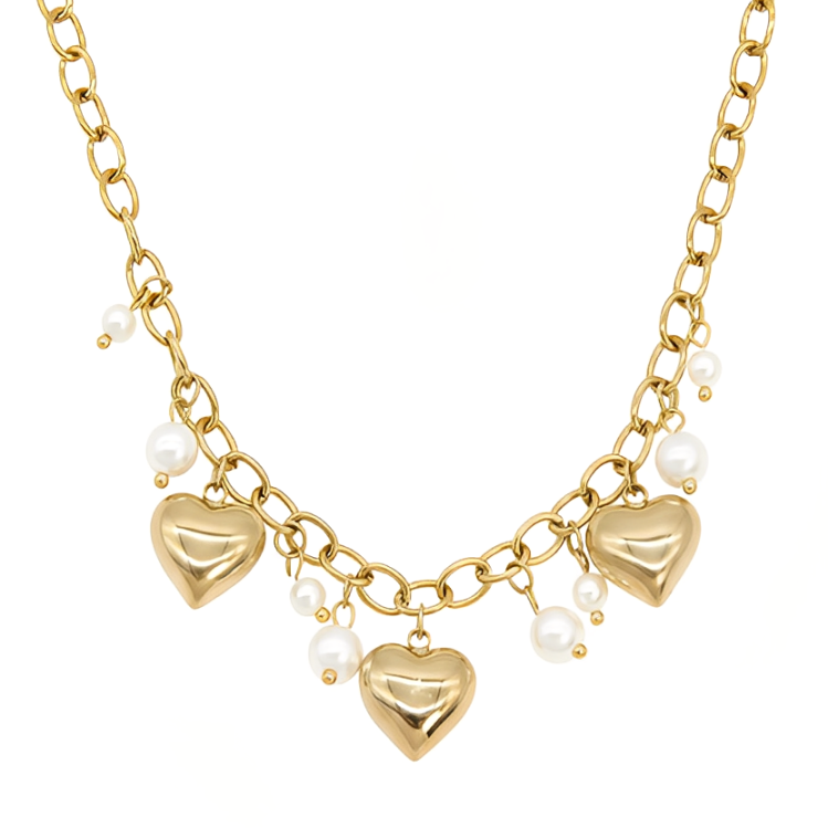 COLLIER CHARMS COEUR