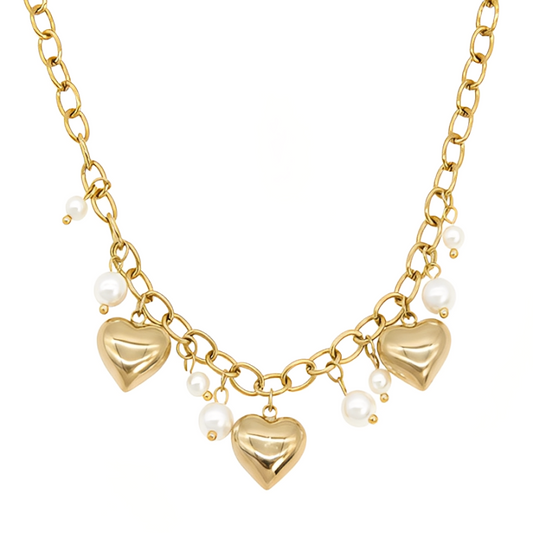 COLLIER CHARMS COEUR