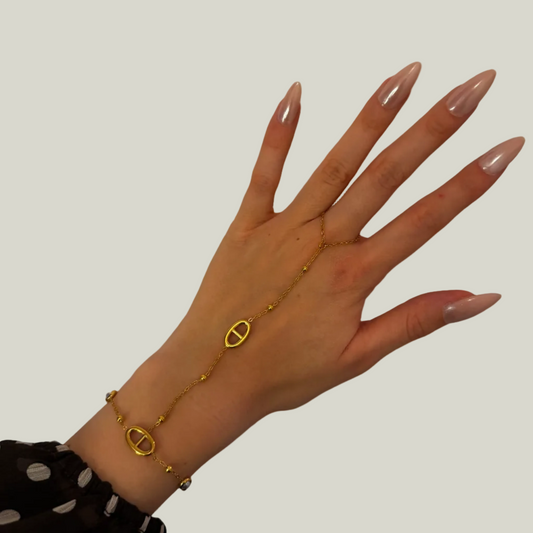 CHAINE DE MAIN MAILLE MARINE