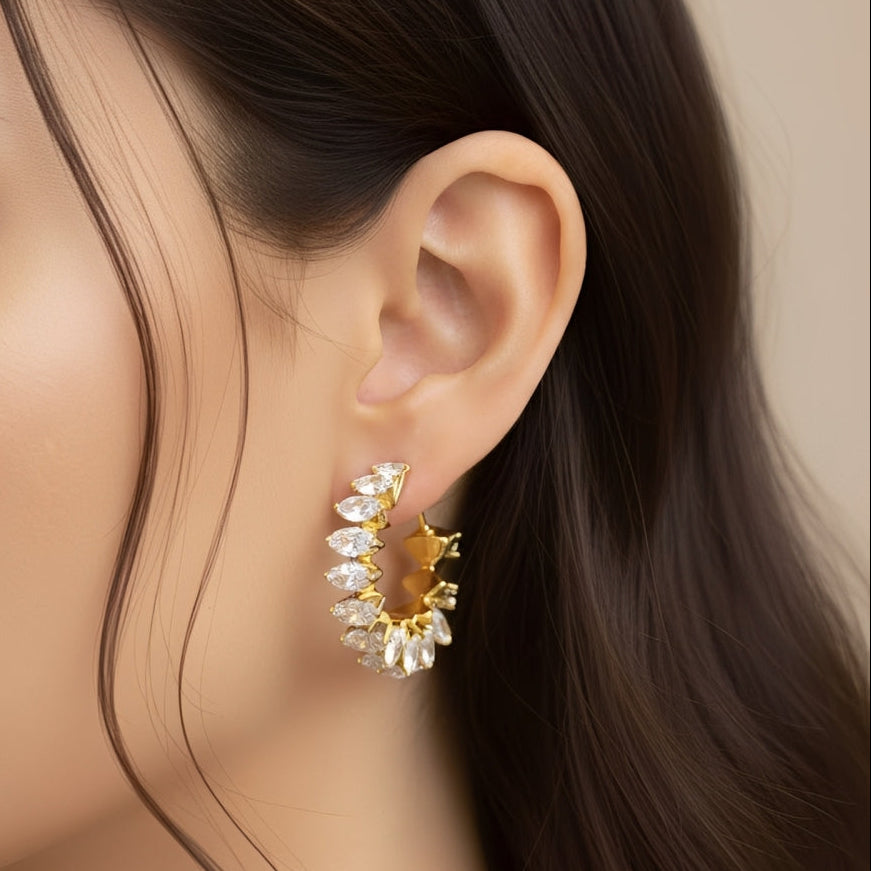 BOUCLES D'OREILLES AGATHE