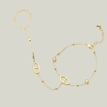 CHAINE DE MAIN MAILLE MARINE